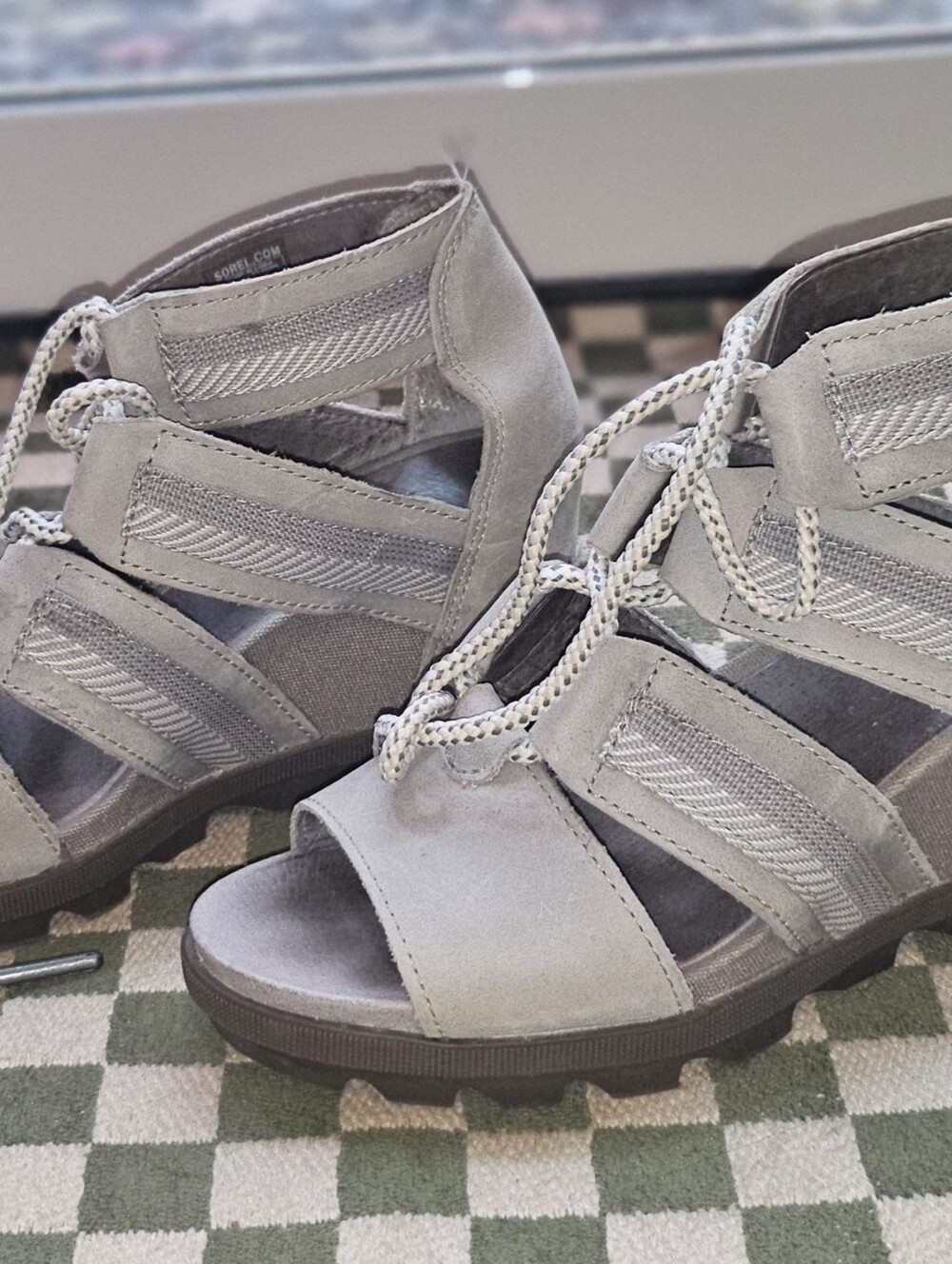 Sorel Joanie II Leather Wedge Sandal